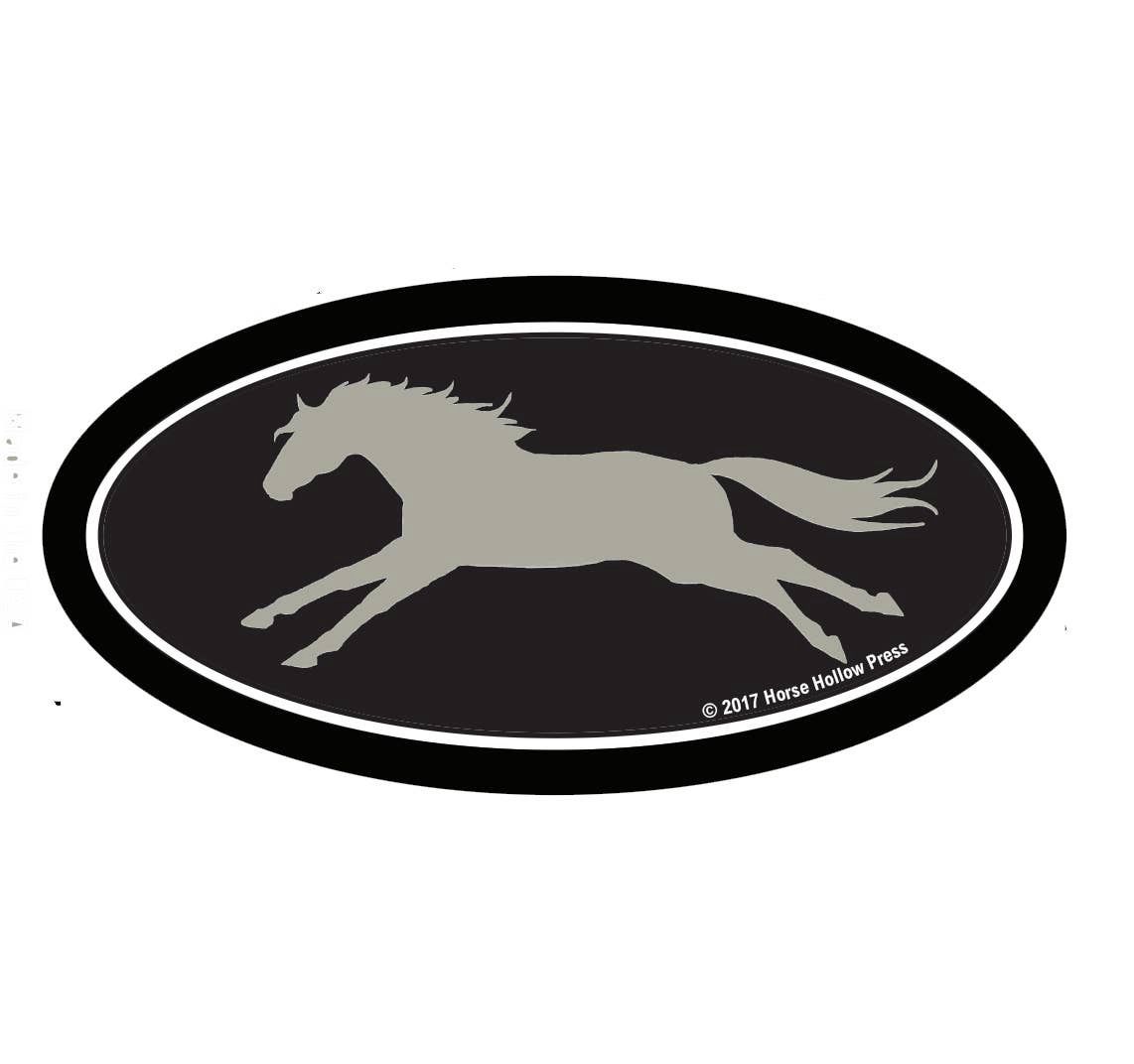Horse Hollow Press - Horse Laptop, Cell Phone &amp; Helmet Sticker: Thoroughbred
