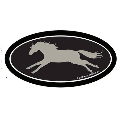Horse Hollow Press - Horse Laptop, Cell Phone &amp; Helmet Sticker: Thoroughbred