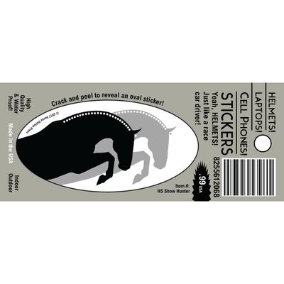 Horse Sticker: Show Hunters
