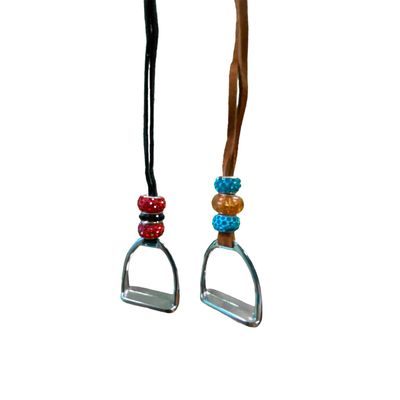 HorseHairz Equestrian Stirrup Necklace