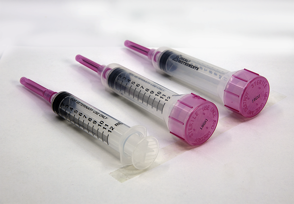 12CC SYRINGE 18G X 1 NEEDLE