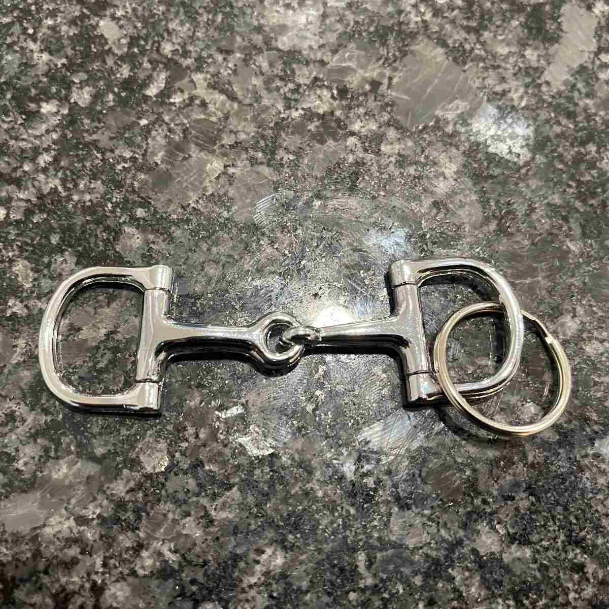 BDS D-Ring Snaffle Bit Keychain
