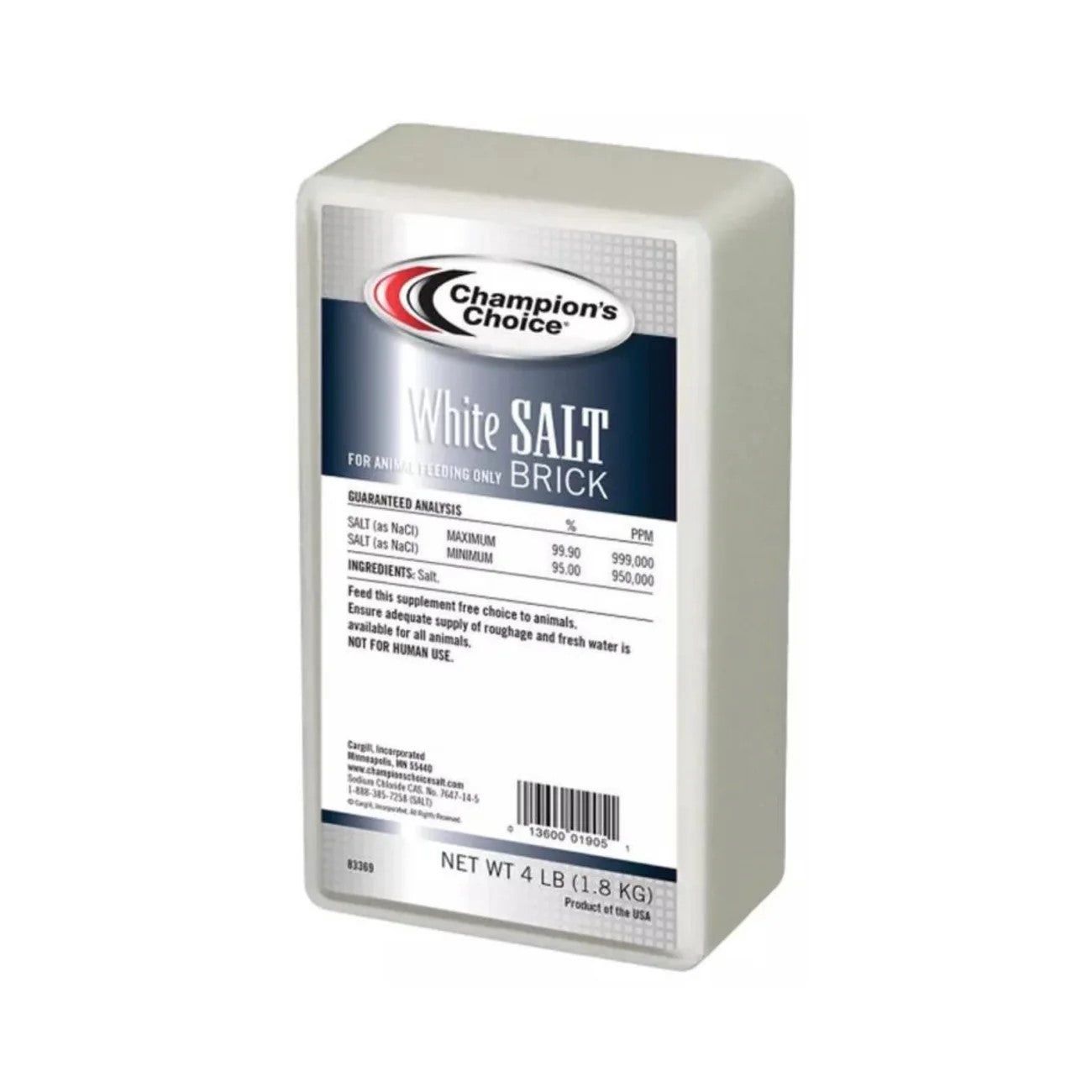 White Salt Block