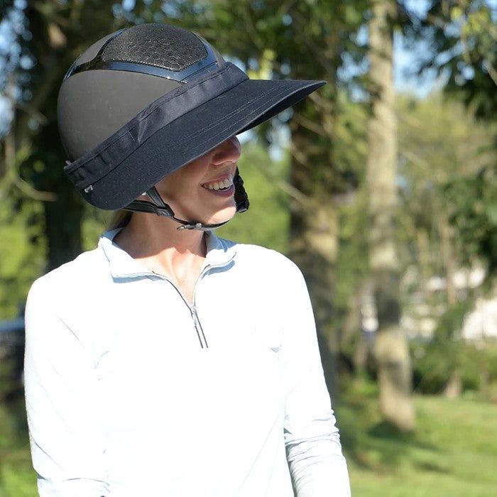 Cotton Helmet Sun Visor