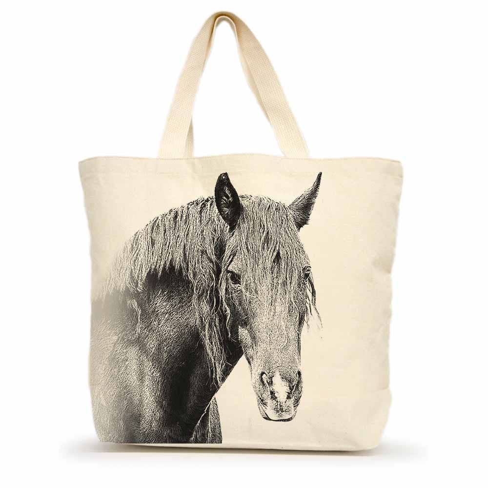 Horse 2 Large Tote