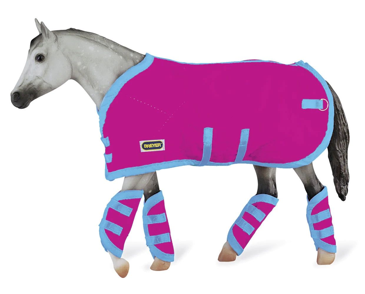 BREYER Blanket &amp; Shipping Boots - Hot Pink