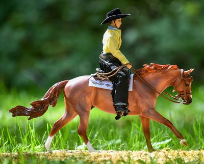 BREYER Cimarron Western Pleasure Saddle