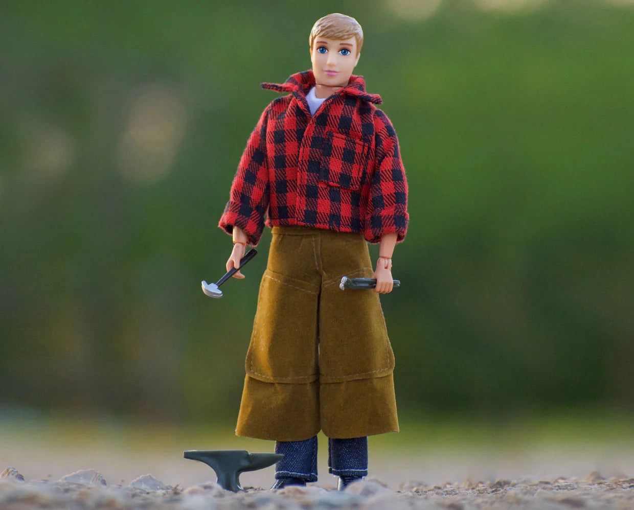 BREYER Farrier with Blacksmith Tools 8" Figure