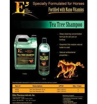 E3 Tea Tree Shampoo 32oz