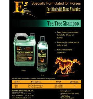 E3 Tea Tree Shampoo 32oz