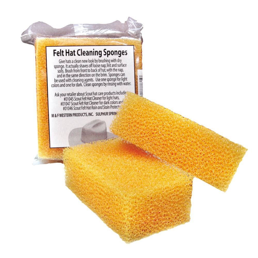 Felt Hat Cleaning Sponges (Pack of 2)