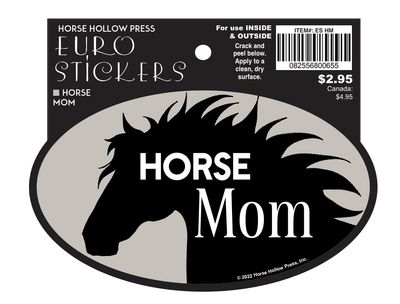 Horse Sticker: Horse Mom
