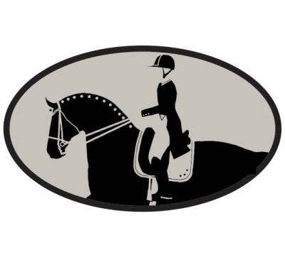 Horse Sticker: Piaffe