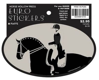 Horse Sticker: Piaffe