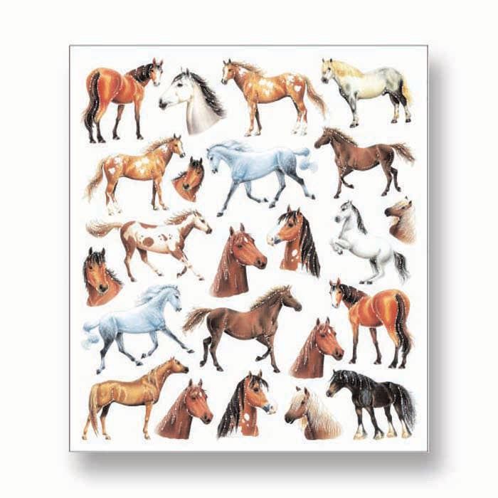 Horses &amp; Horseheads Stickers