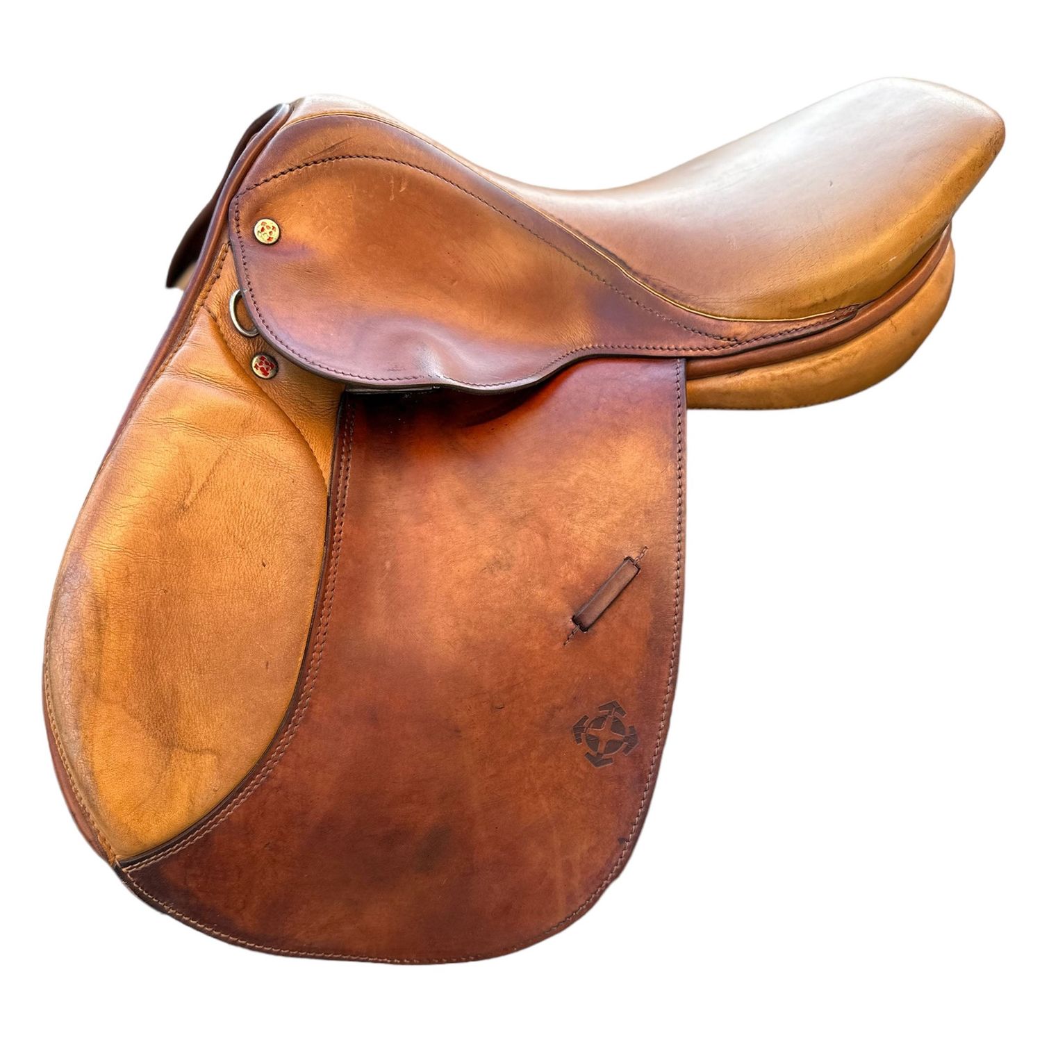 KHS-C 17"" Courbette Alpina English Jumping Saddle