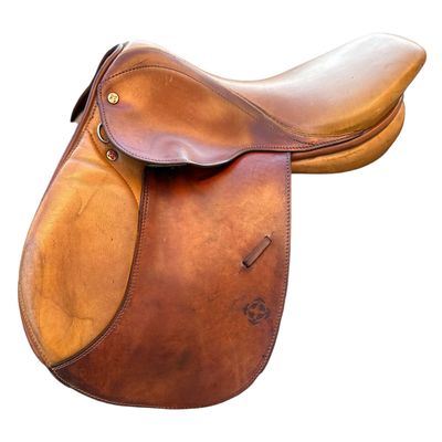 KHS-C 17"" Courbette Alpina English Jumping Saddle