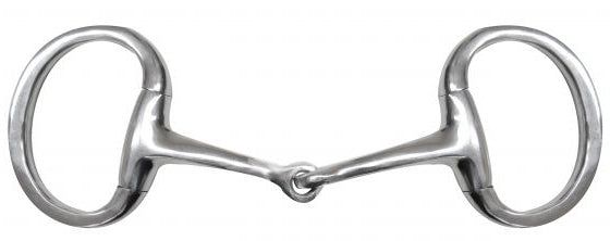 KHS-E 4" Eggbutt Snaffle Bit