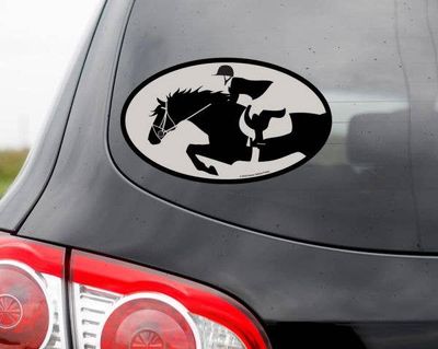 Horse Sticker: Grand Prix Jumper
