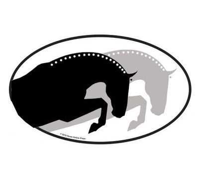 Horse Sticker: Hunters in Tandem