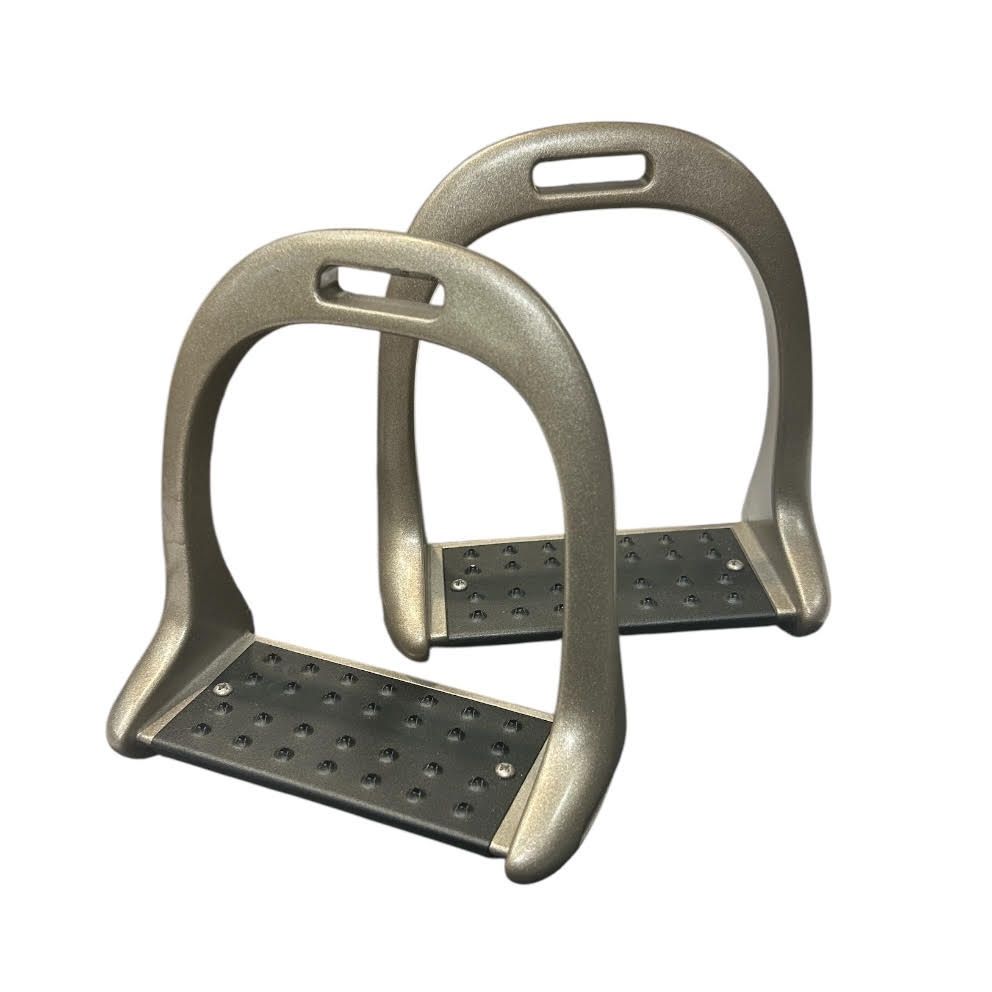 KHS-E 4.75" Aluminum No-Slip Stirrups