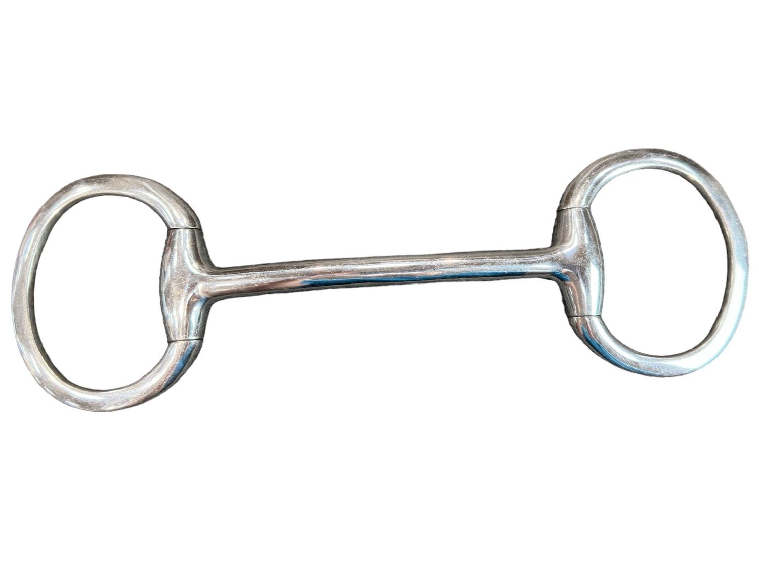 KHS-E 5.25" Mullen Mouth Eggbutt Snaffle Bit