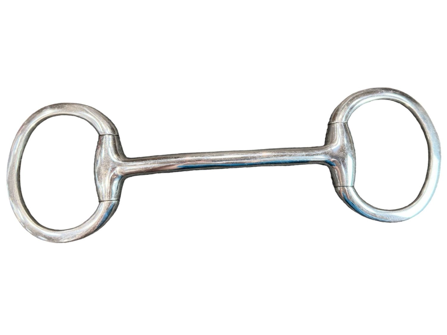 KHS-E 5.25" Mullen Mouth Eggbutt Snaffle Bit