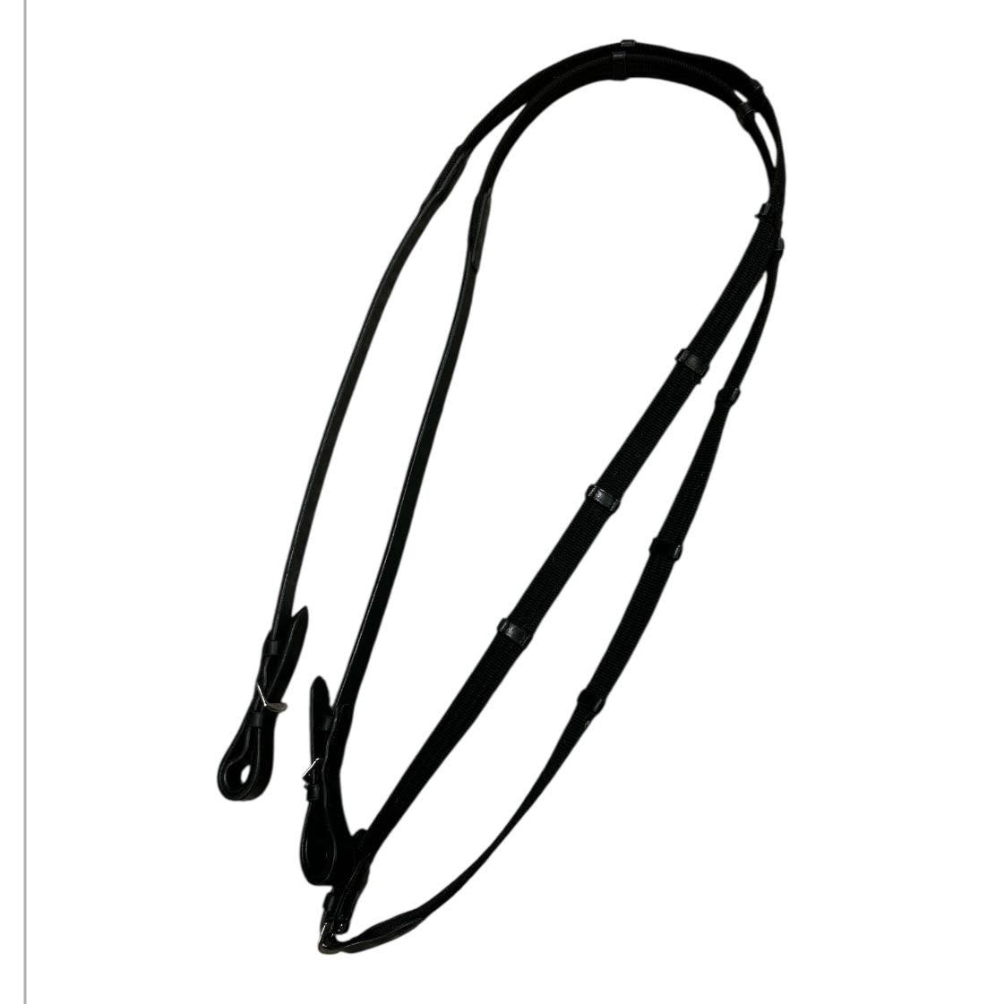 KHS-E Black Web Reins