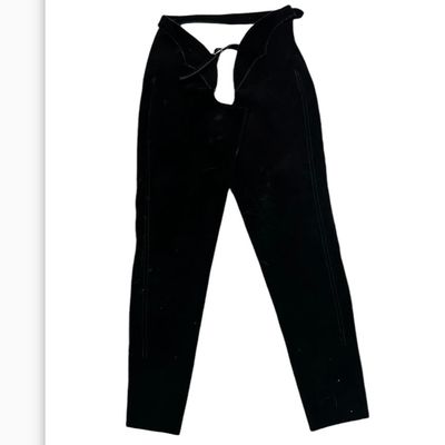 KHS-E Devon-Aire Western Suede Leather Schooling Chaps