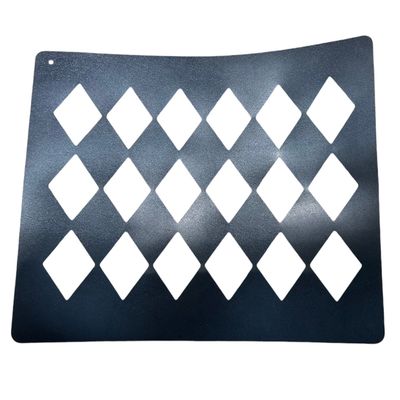 KHS-E Diamond Quarter Marker Stencil