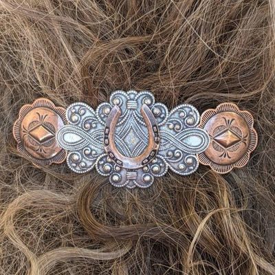 Julie Rose Originals - Western Horseshoe Hair Clip