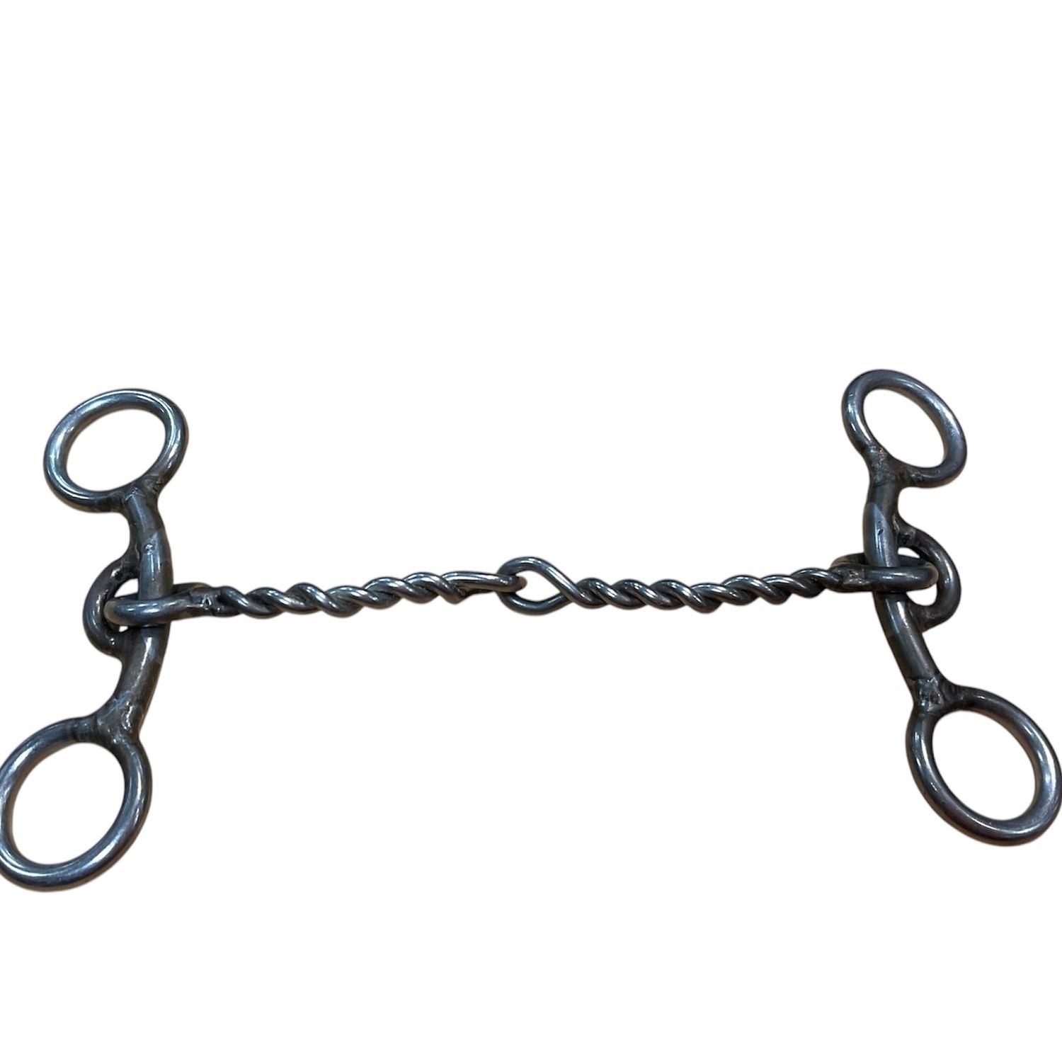 KHS-E 5.5 Short Shank Twisted Wire Snaffle Bit