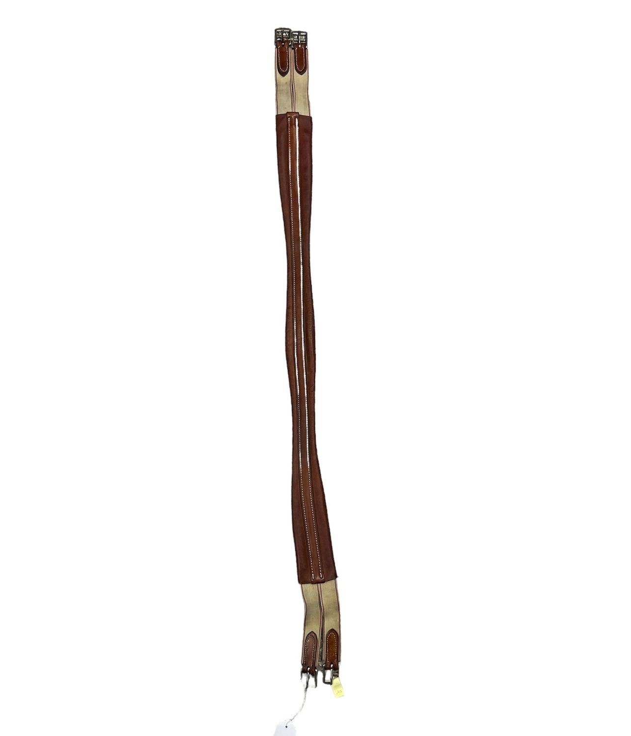 KHS-E 54" Stitched leather Girth