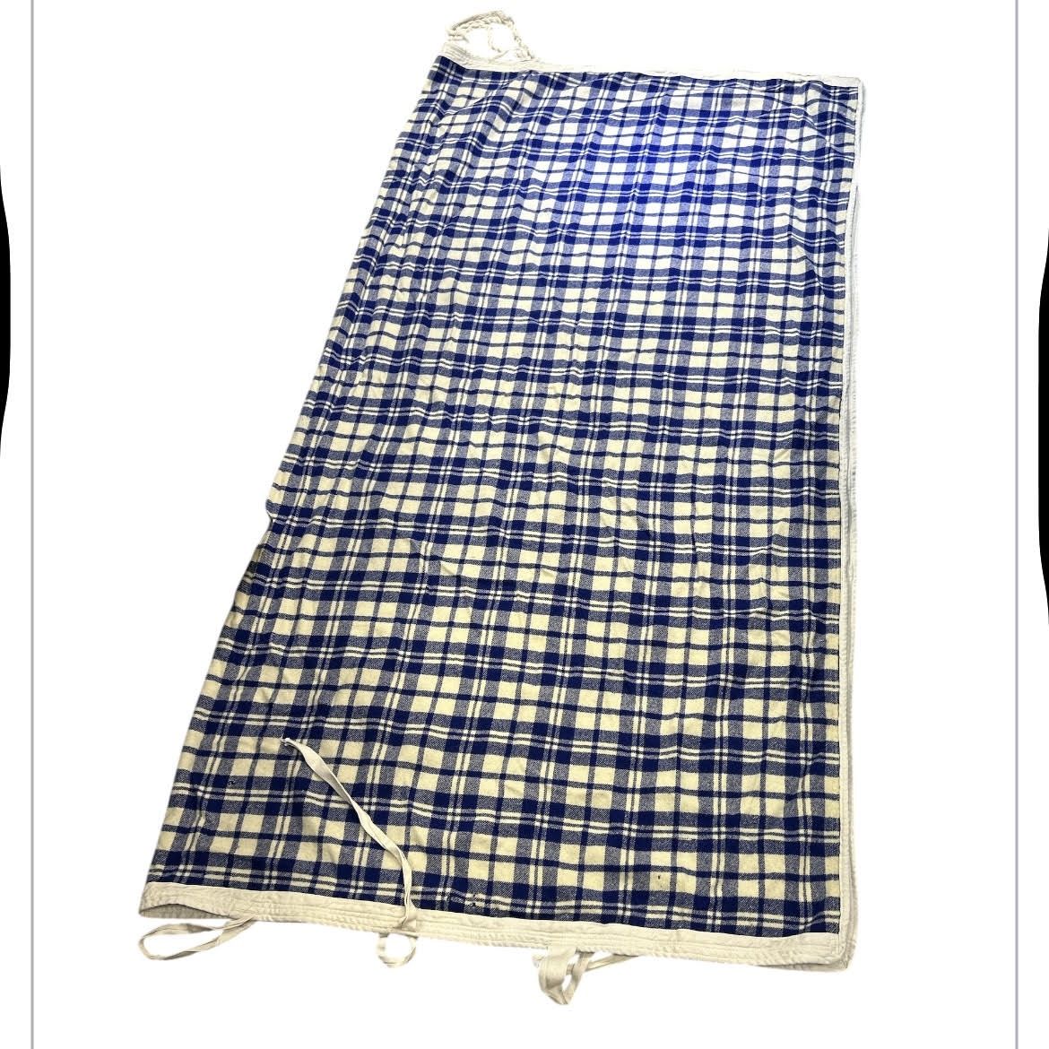74" Plaid cooler
