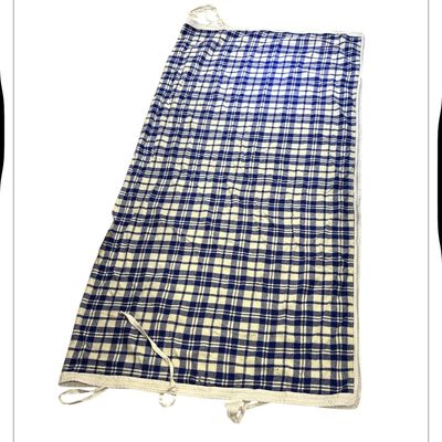 74" Plaid cooler