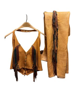 KHS-E Halther Top and Chaps Set