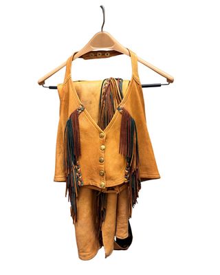 KHS-E Halther Top and Chaps Set