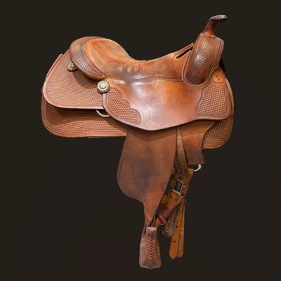 KHS-C 16.5" Bob's Custom Ranch Saddle
