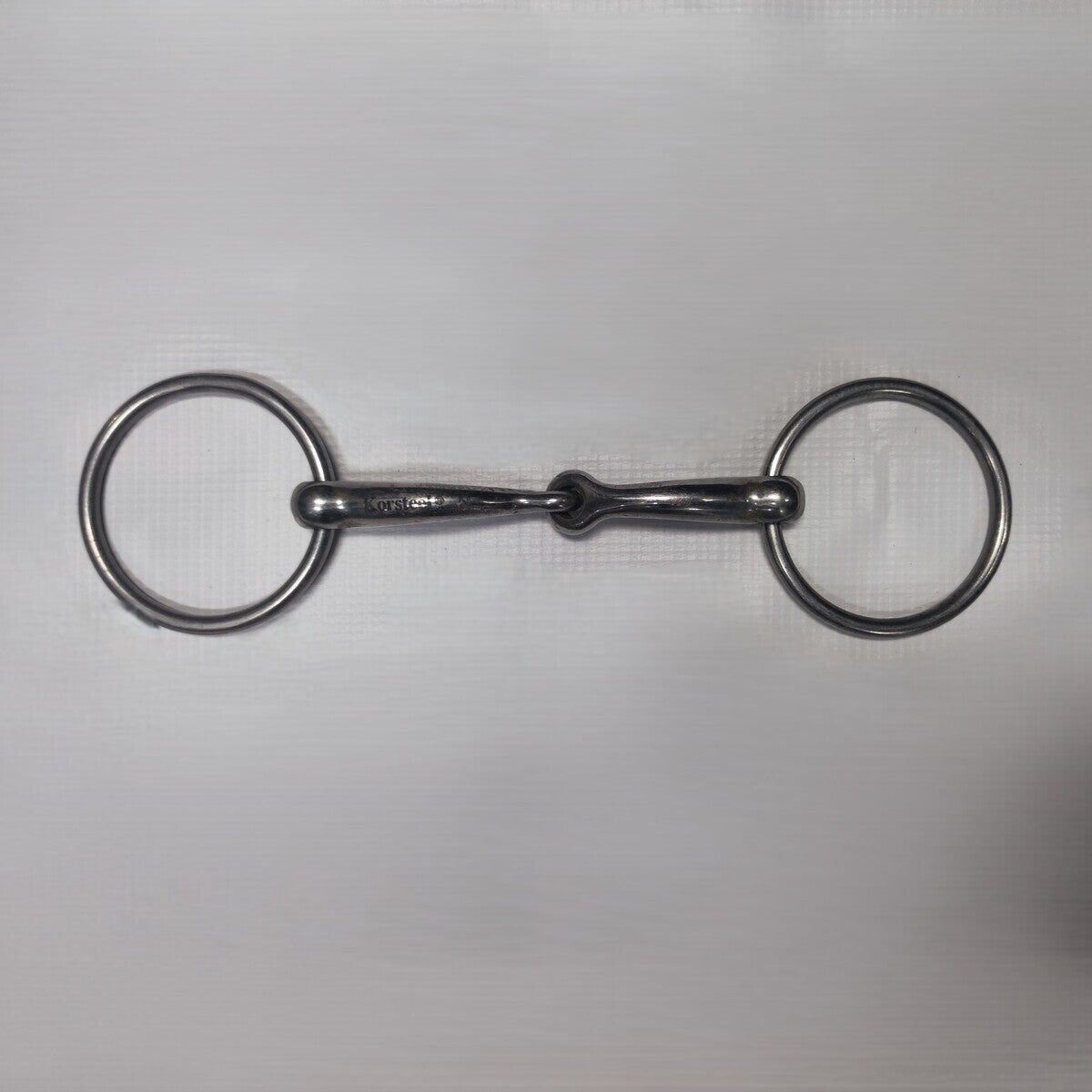 KHS-E 5" Korsteel JP Lozenge Loose Ring Snaffle Bit