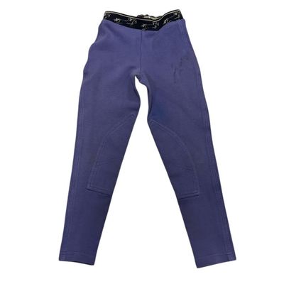 KHS-E kids 18 Purple Knee Patch Tight