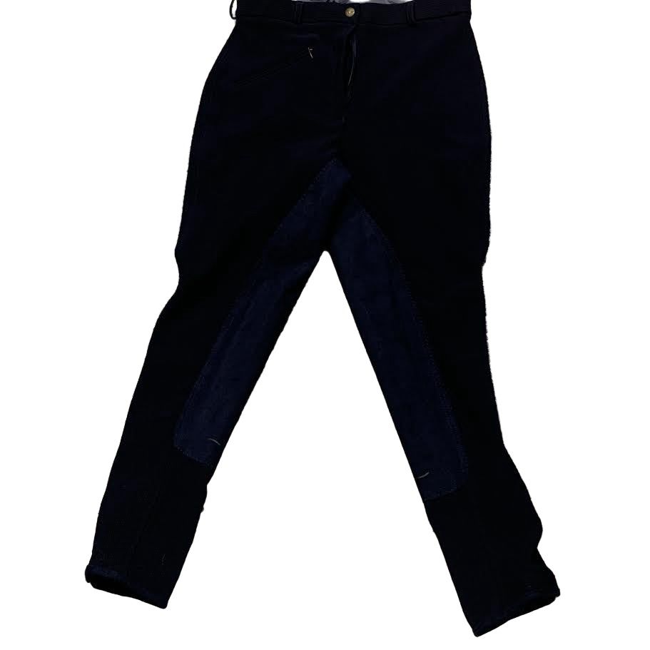 KHS-E 30 TuffRider Navy Full Seat Tight