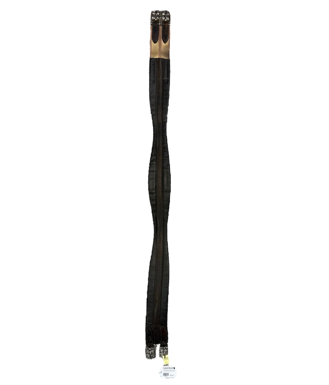 KHS-E 52" Stitched leather girth