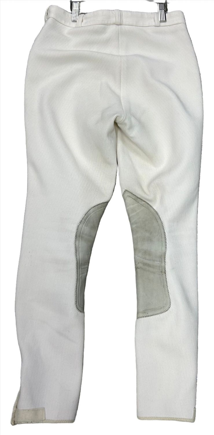 KHS-E Euro-Star white knee patch breech 40