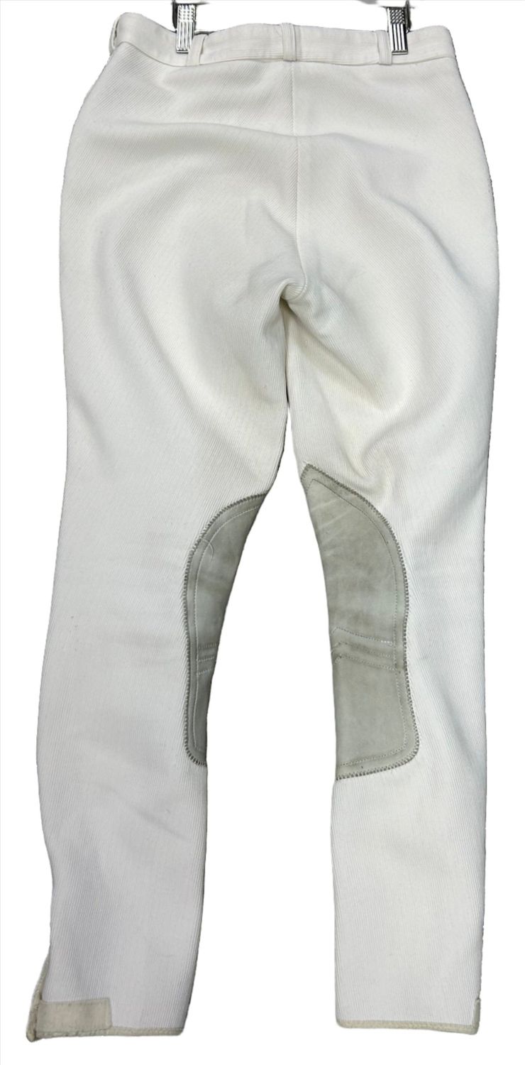 KHS-E Euro-Star white knee patch breech 40