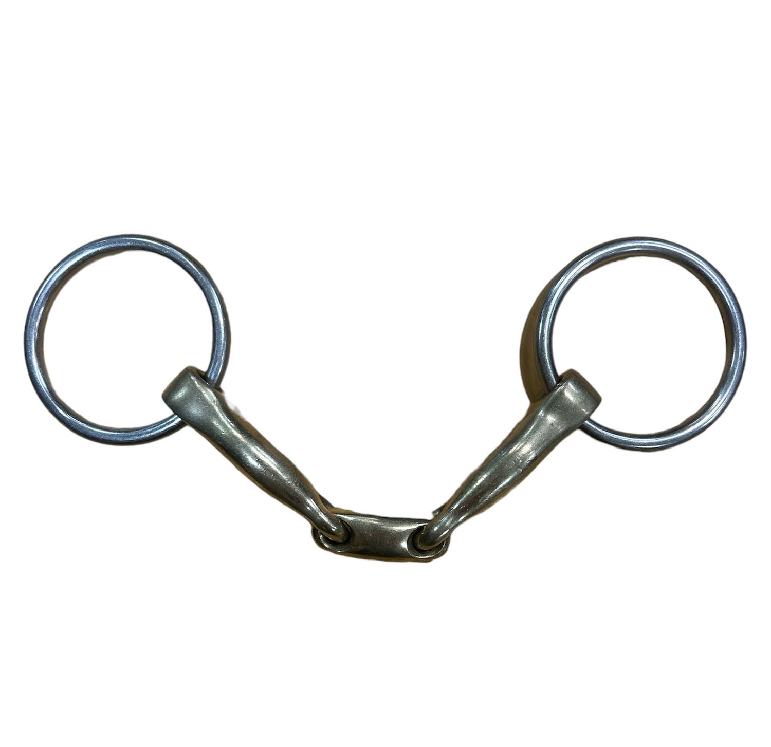 KHS-E 5.5" double jointed loose ring Bradoon