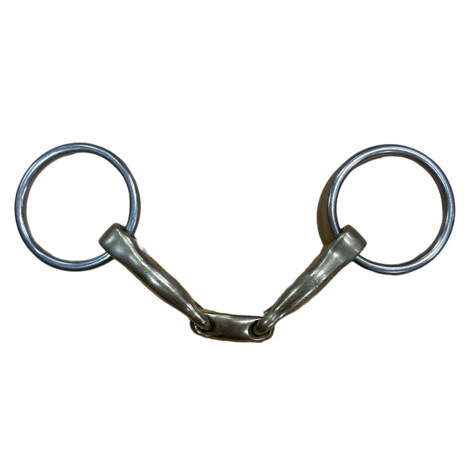 KHS-E 5.5" double jointed loose ring Bradoon