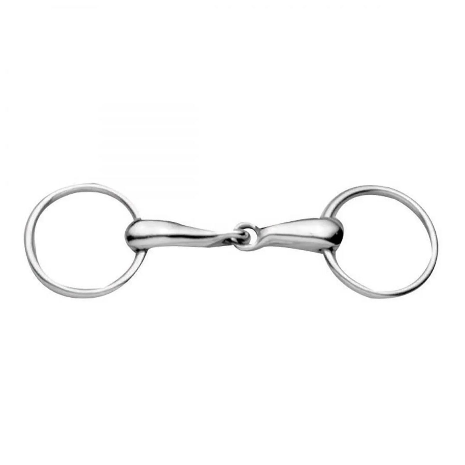 KHS-E 6" Hollow Loose Ring Snaffle Bit