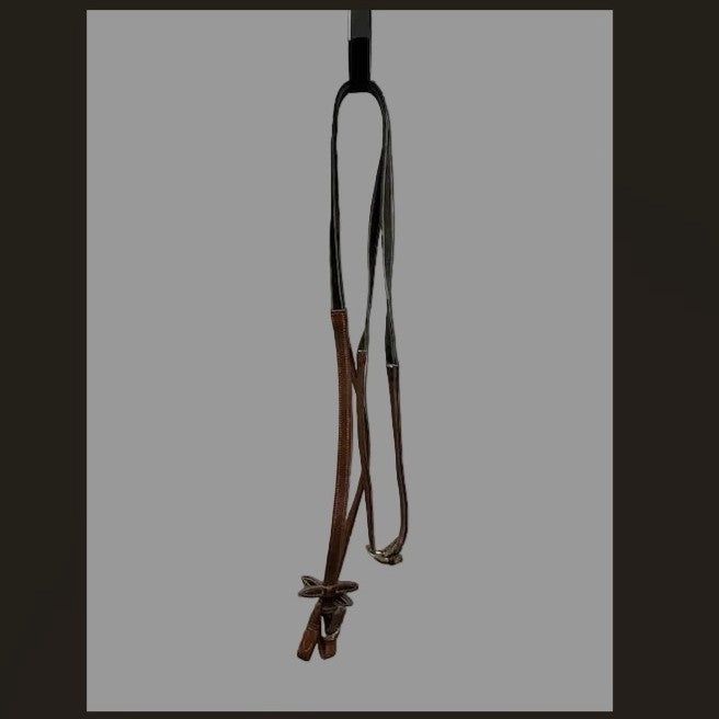 KHS-E Leather/Nylon English Reins
