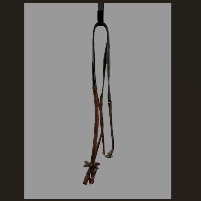 KHS-E Leather/Nylon English Reins