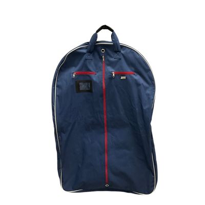KHS-E Roma Garment Bag Navy, Red and White